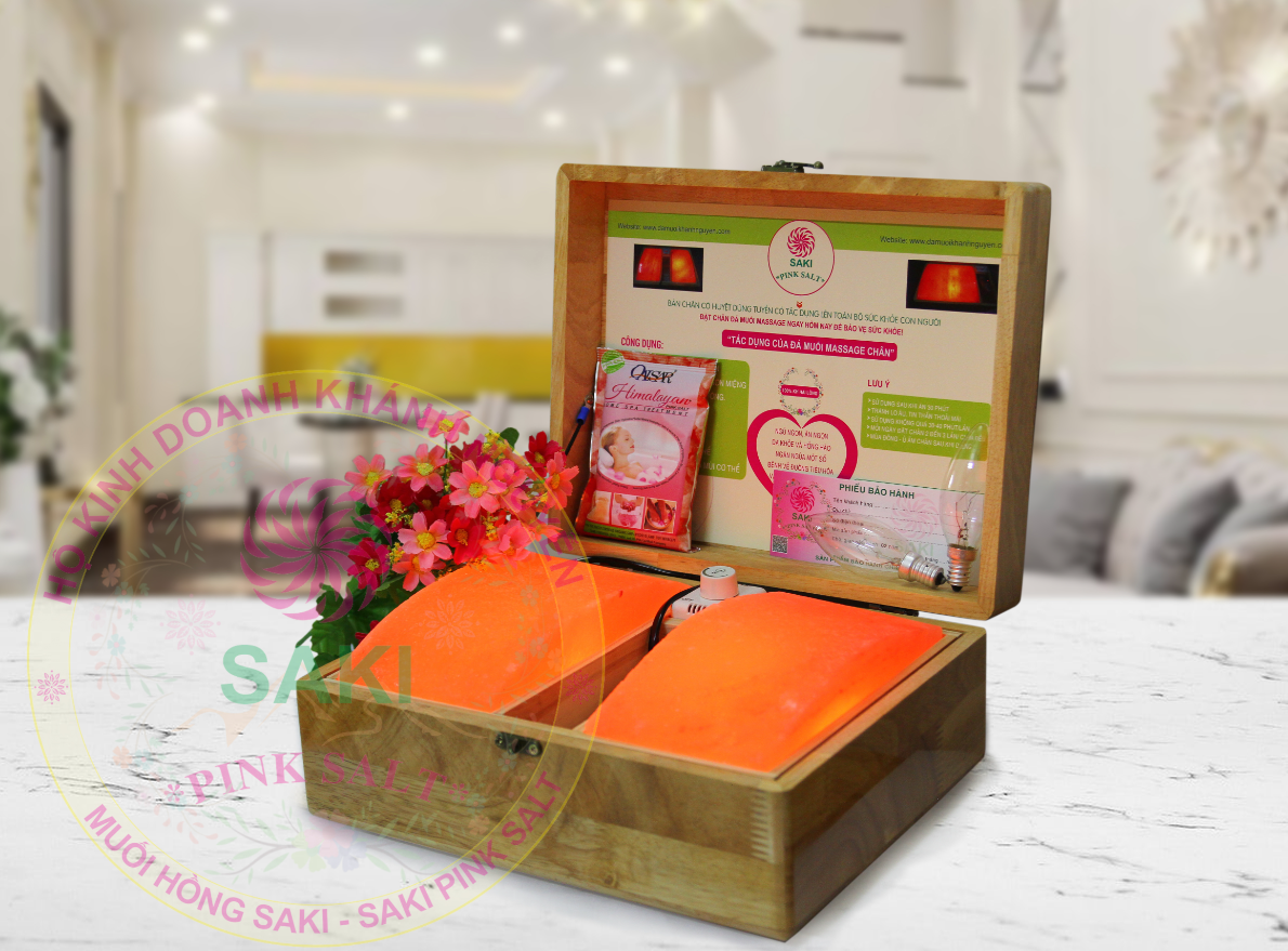 Hộp Massage Chân Đá Cong 5cm (Loại 2 Viên)